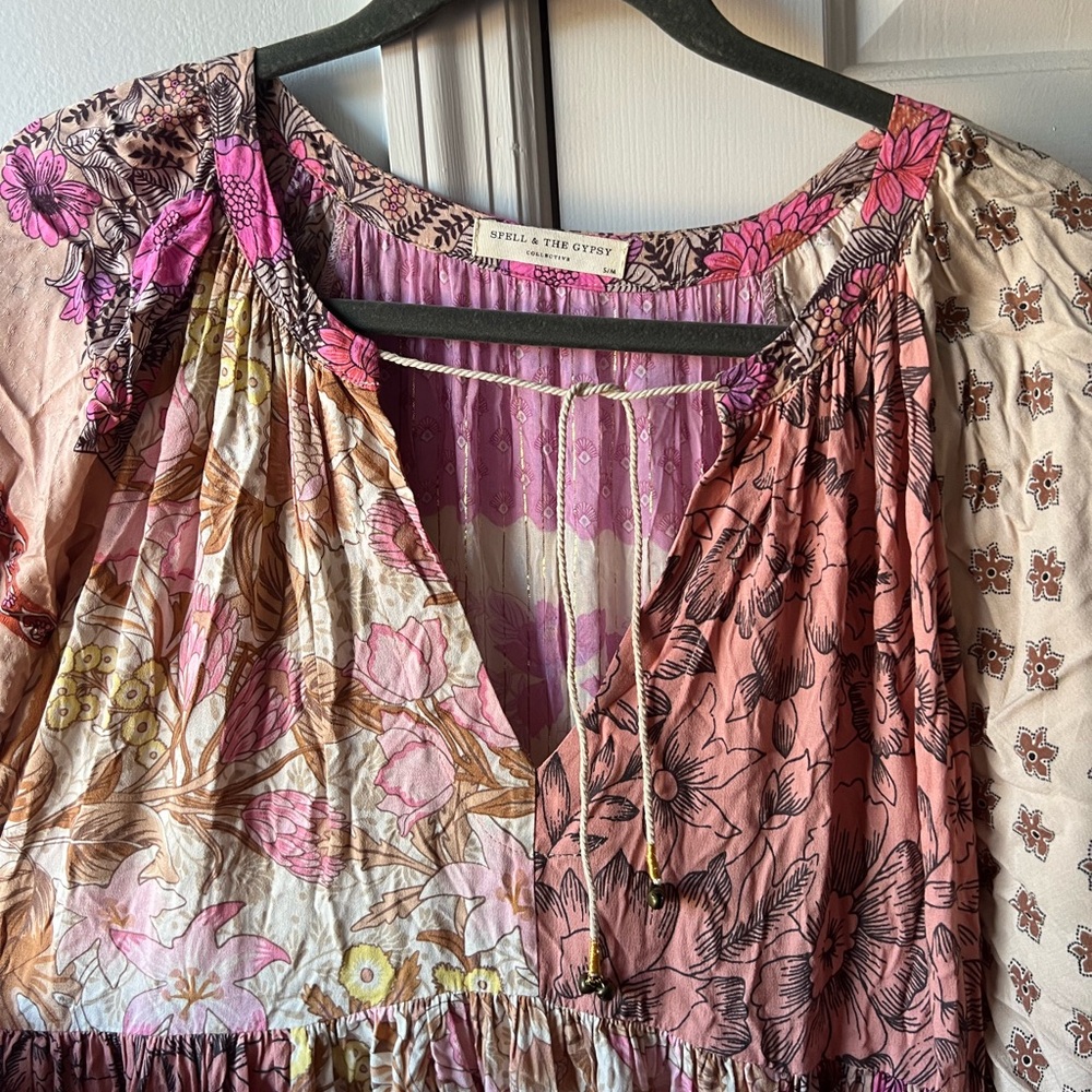 Spell Designs Renew Patchwork First Edition Gown … - image 5